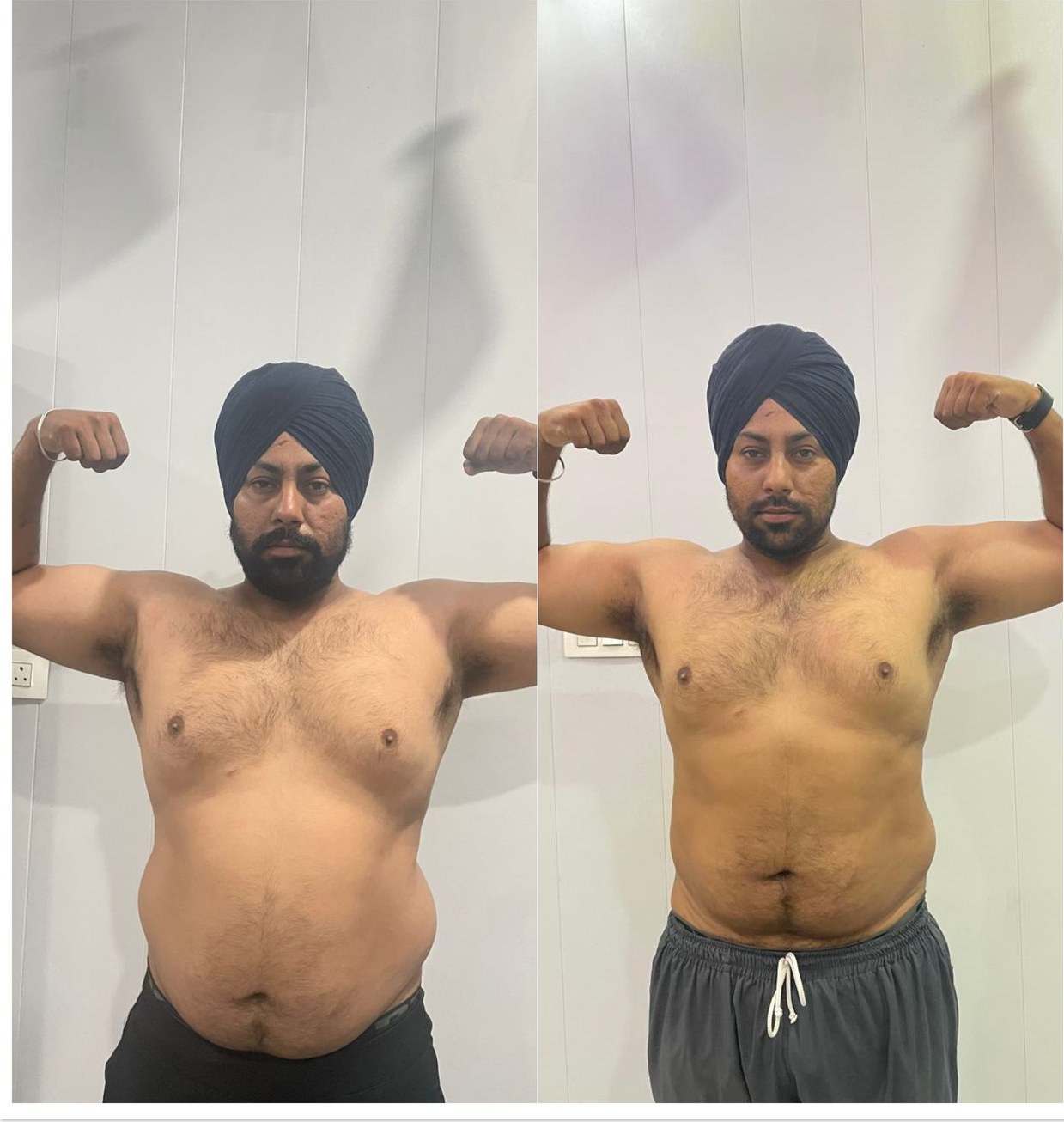 Nirva client before and after transformation