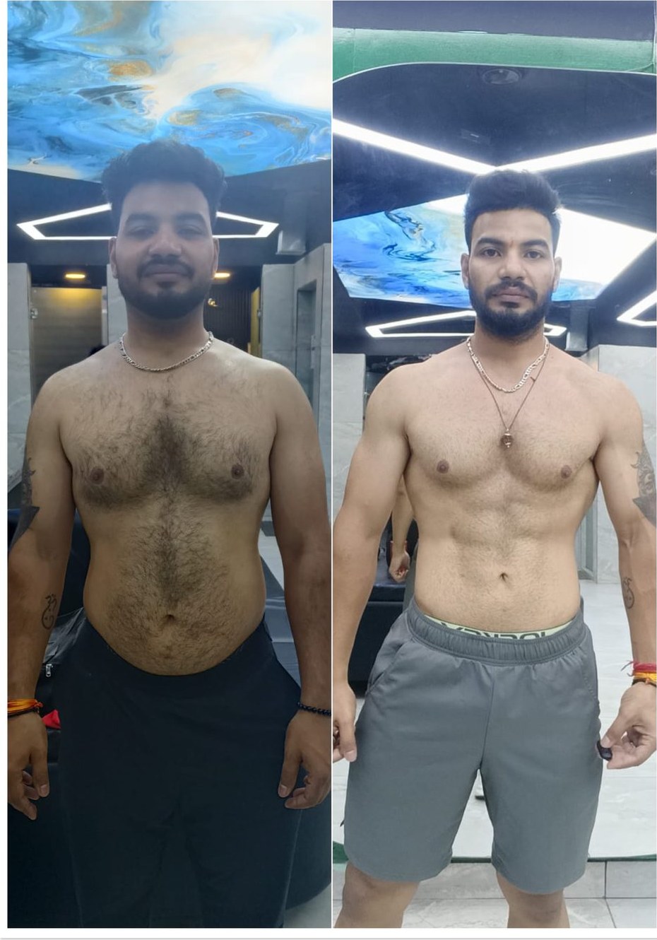 Nirva client before and after transformation